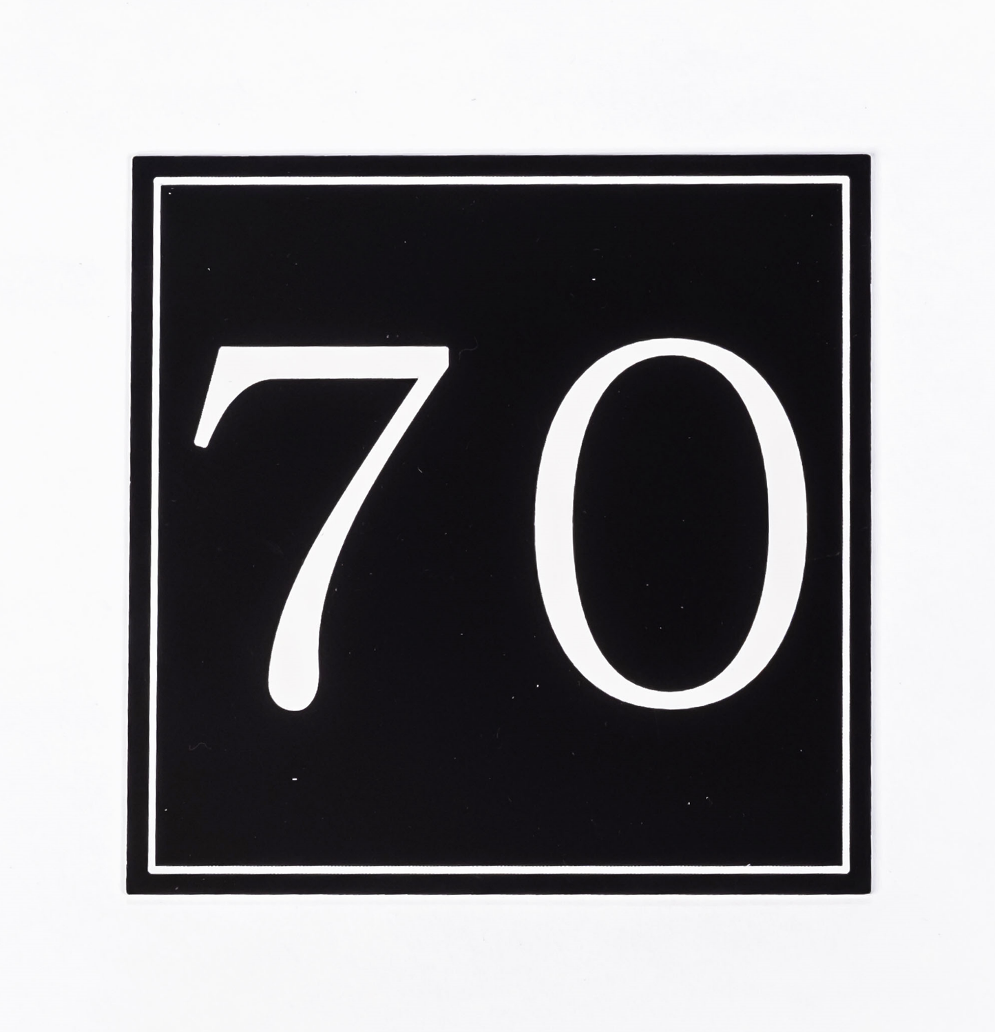 Customised Door Numbers