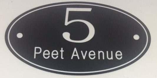 Customised Door Numbers