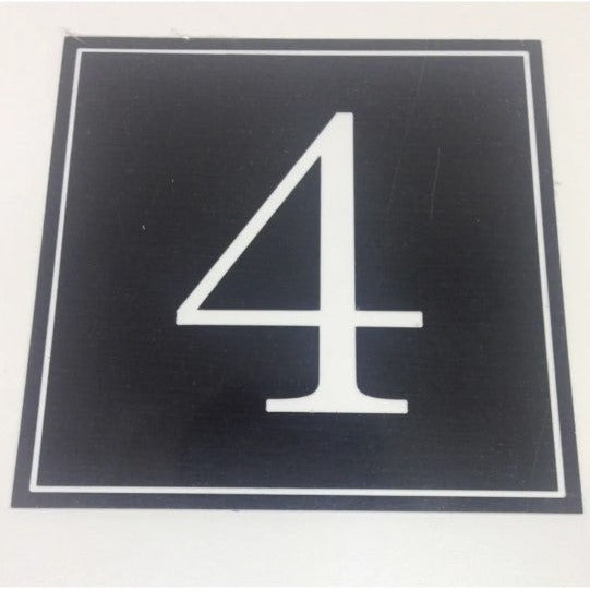 Customised Door Numbers