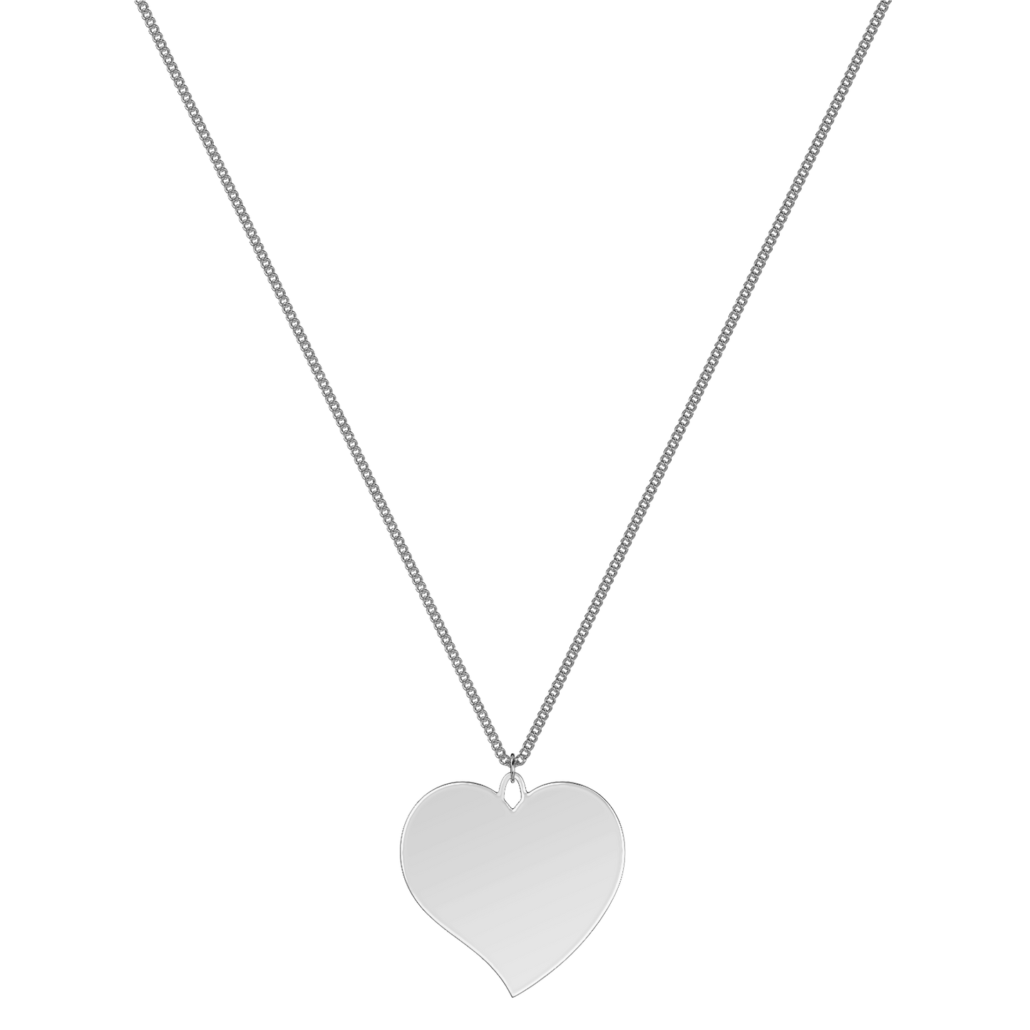 QUALITY HEART FLARE NECKLACE
