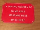 Memorial Plaques