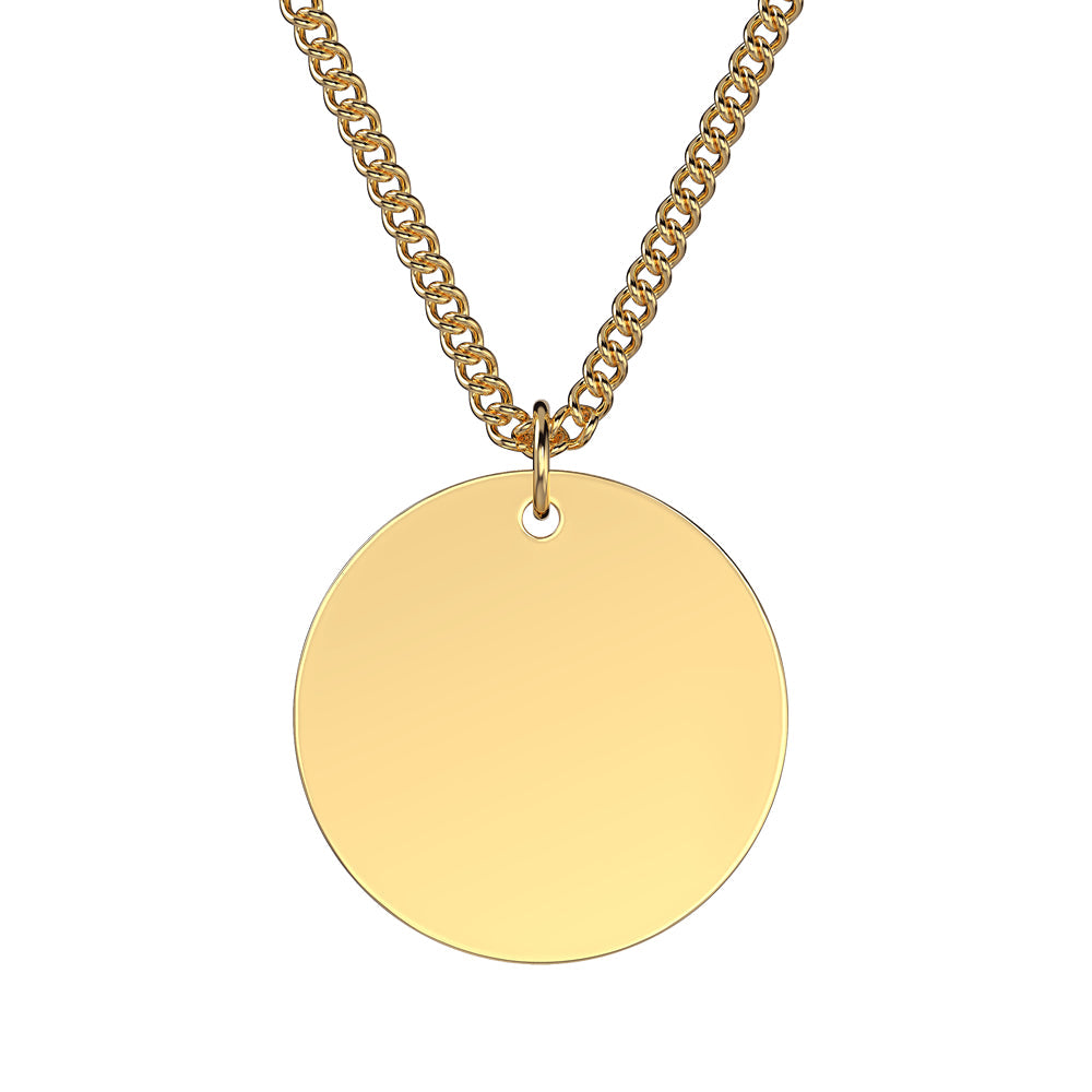 MILANO SMALL CIRCLE PENDANT