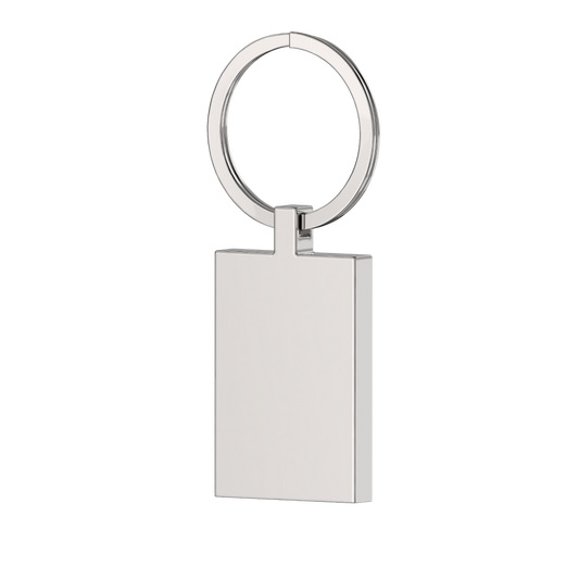 PREMIUM STAINLESS STEEL RECTANGULAR KEYRING