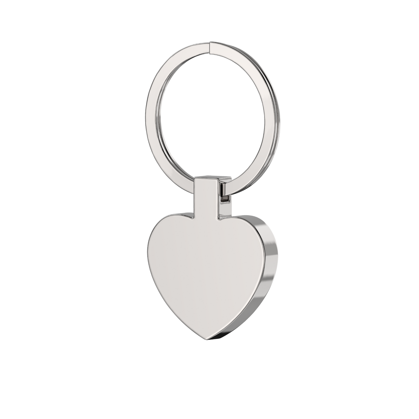 PREMIUM STAINLESS STEEL HEART KEYRING