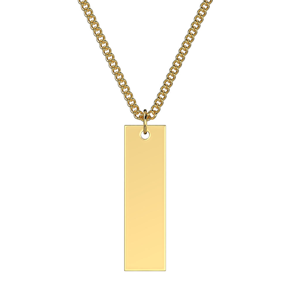 MILANO LONG RECTANGLE PENDANT
