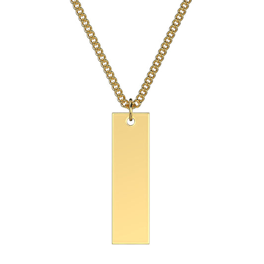 MILANO LONG RECTANGLE PENDANT