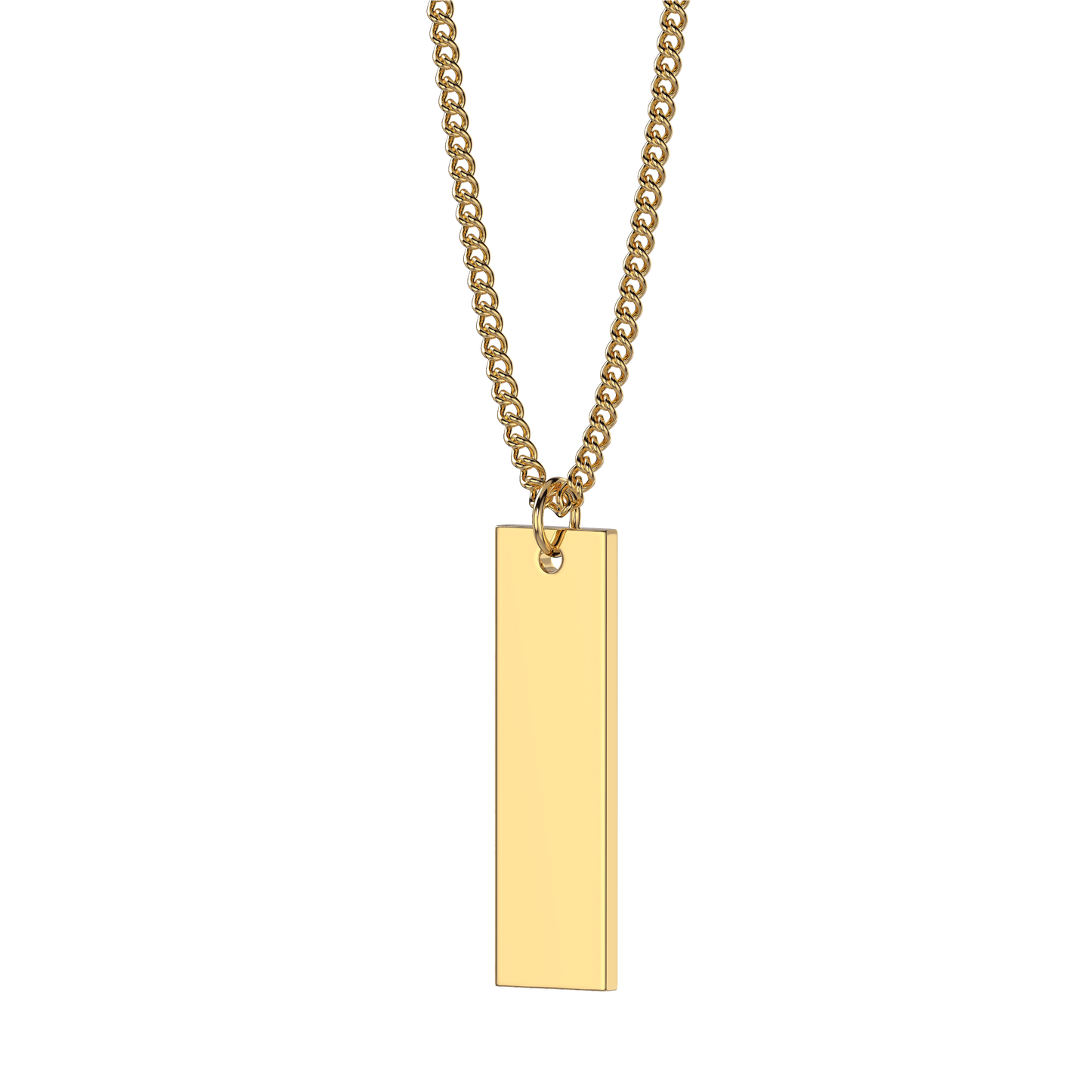 MILANO LONG RECTANGLE PENDANT