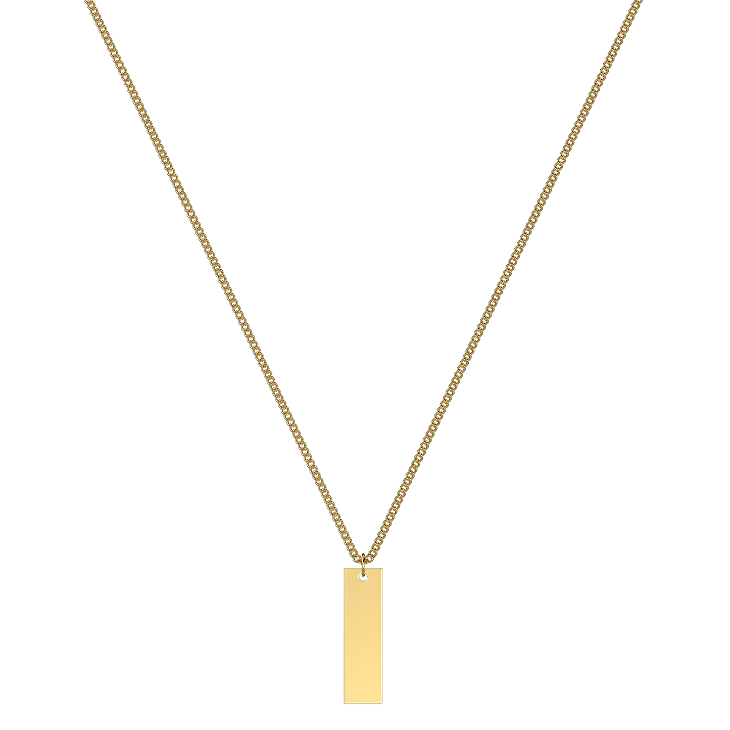 MILANO LONG RECTANGLE PENDANT