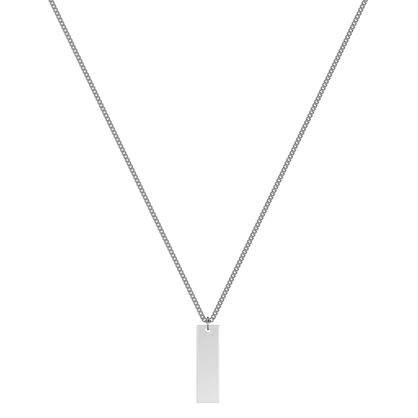 MILANO LONG RECTANGLE PENDANT