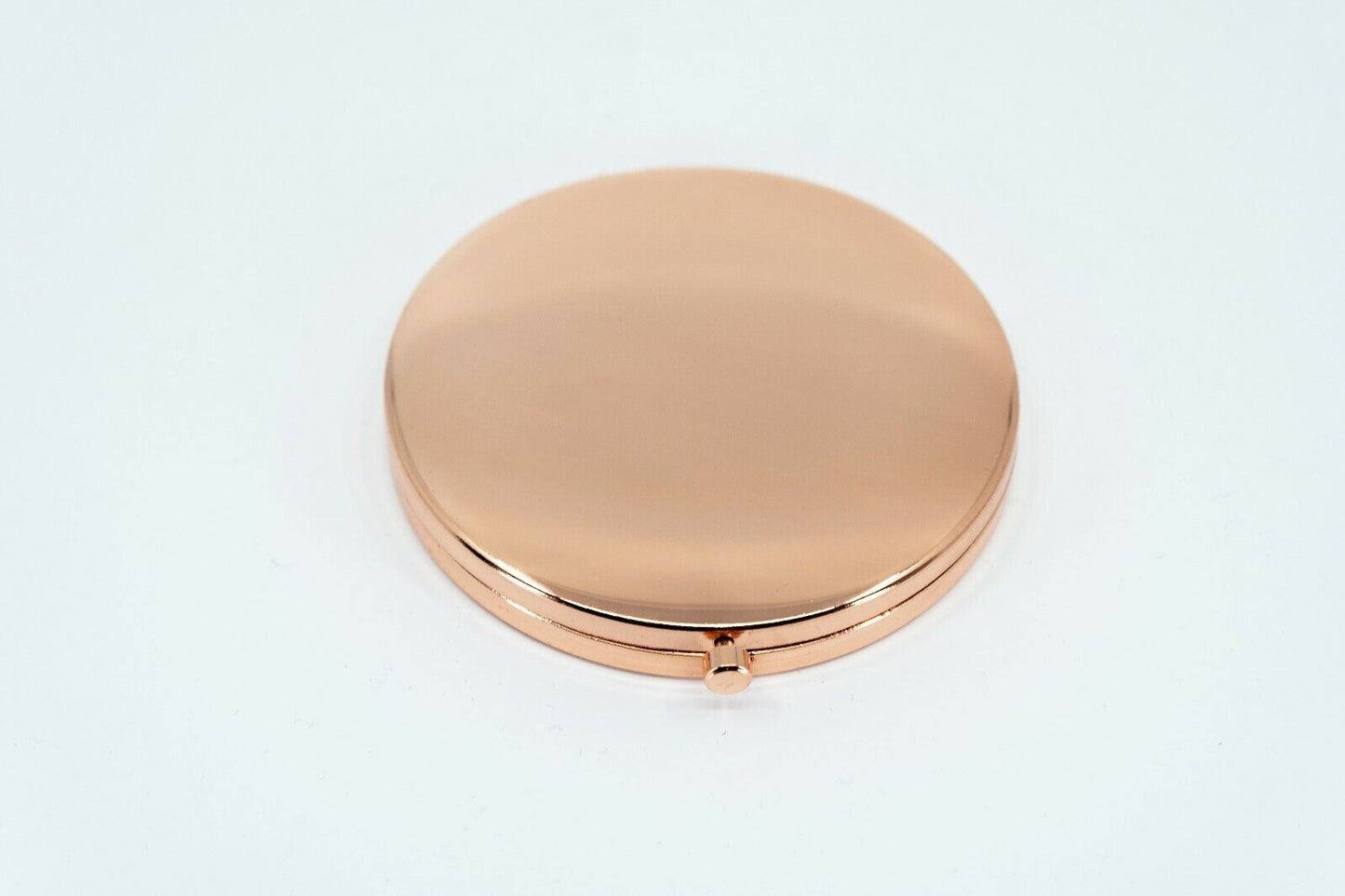 PERSONALISED COMPACT MIRROR - ROSE GOLD