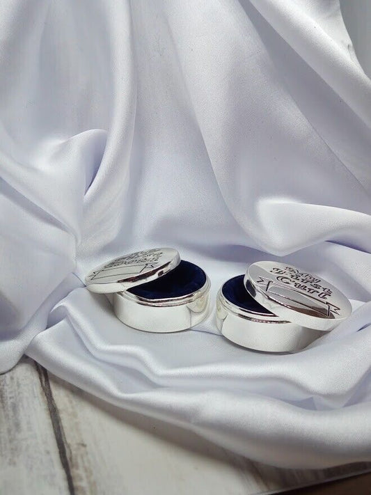 SILVER PLATED BABY'S FIRST CURL AND TOOTH GIFT SET BY JULIANA