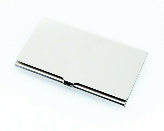 STAINLESS STEEL BUSINESS CARD HOLDER/CASE