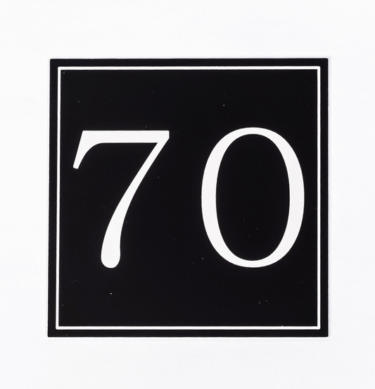 Customised Door Numbers