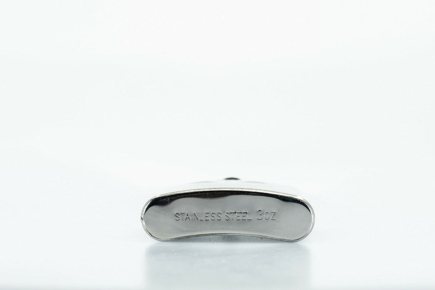 ENGRAVED HIP FLASK - STAINLESS STEEL