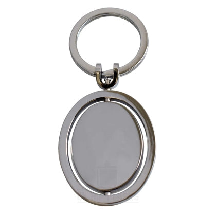 ROTATING OVAL KEYRING