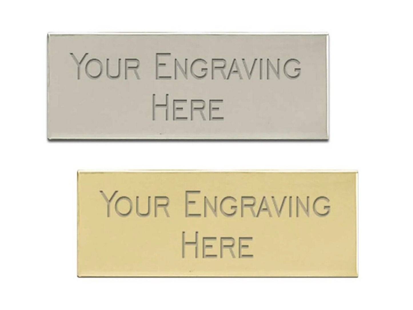 ENGRAVED TROPHY/AWARD PLAQUES - SQUARED EDGE