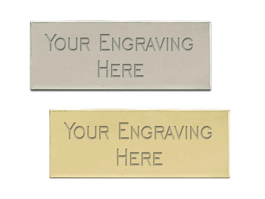 ENGRAVED TROPHY/AWARD PLAQUES - SQUARED EDGE